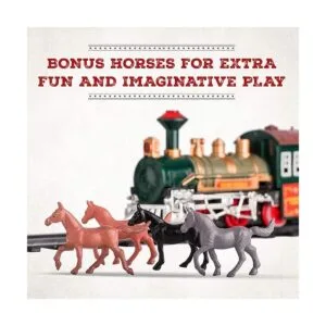 Juego de tren juguete eléctrico de tren para niños y_5