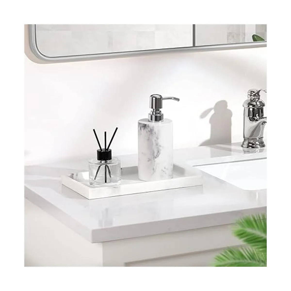 Luxspire Dispensador de jabón botella dispensadora de_4