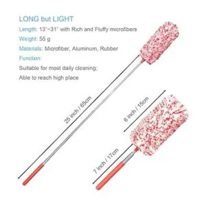 Tonmp Plumero de microfibra 4 piezas de microfibra_2