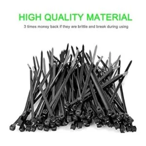 Bridas con cremallera de 4.0 in resistente cable de_4