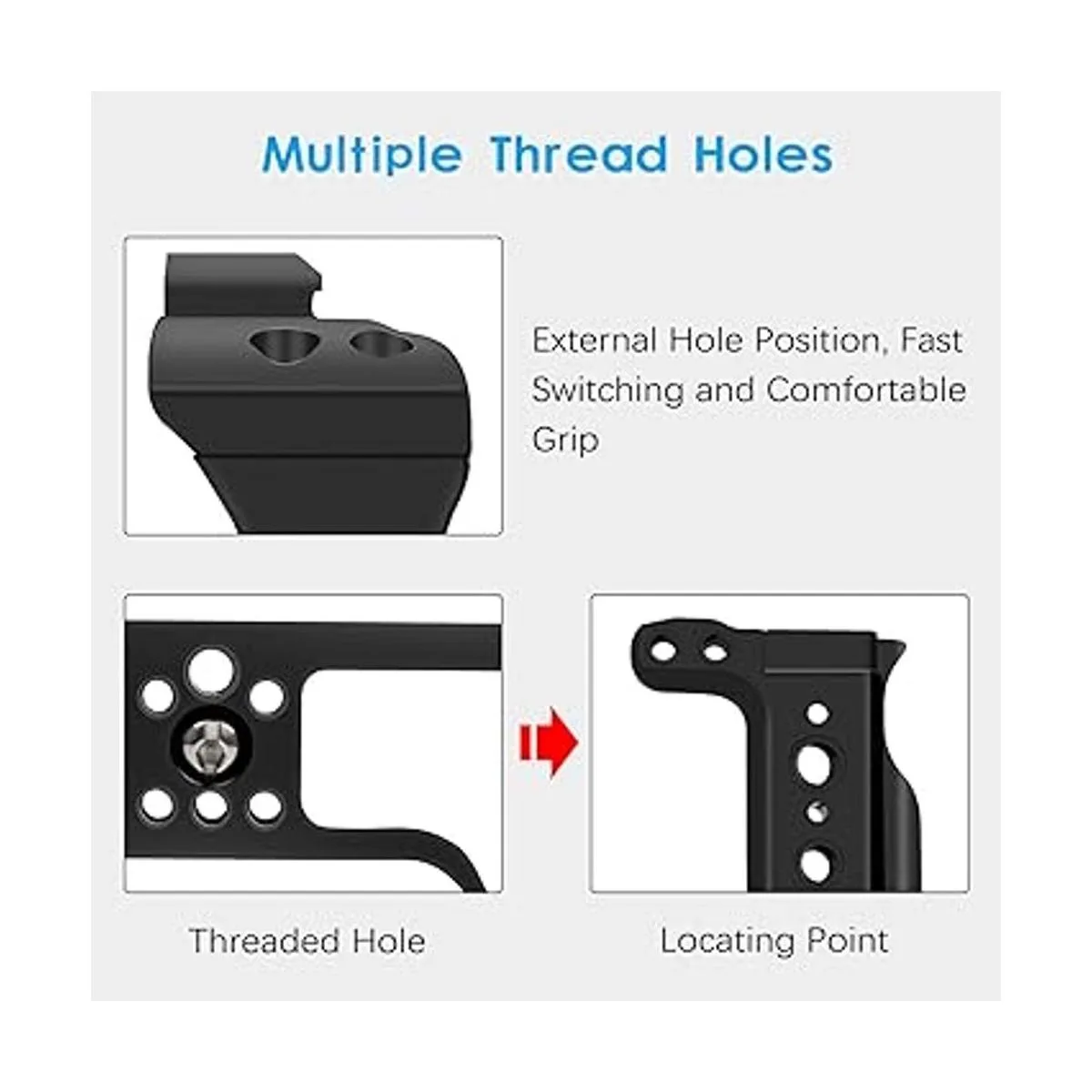 Jaula para cámara EOS M5 EOS M50 para Canon EOS M5 M50_2