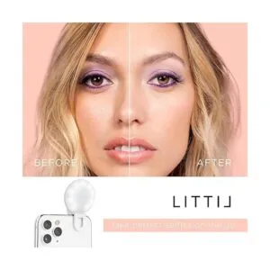 LITTIL Selfie Mini Anillo de luz recargable para teléfono_5