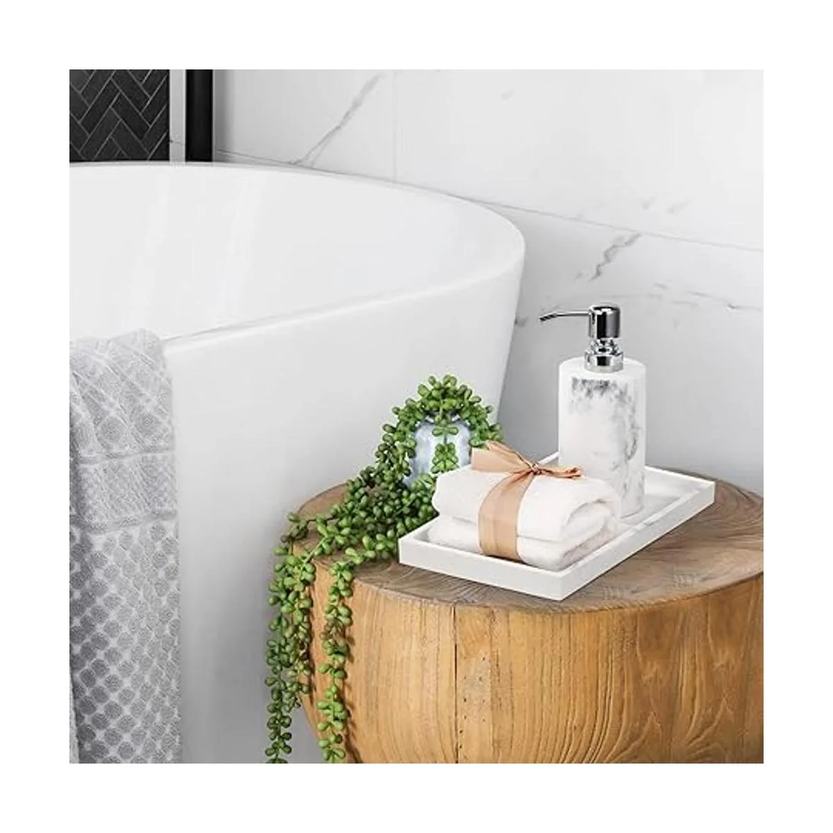 Luxspire Dispensador de jabón botella dispensadora de_6