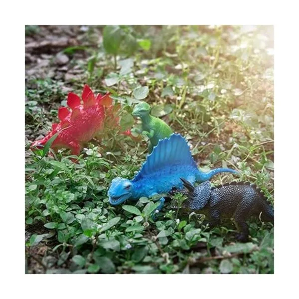 Peruser Dinosaurs Toys Paquete de 12 figuras realistas de_6