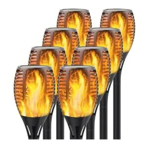 Permande Antorcha solar con llama parpadeante luz de_1