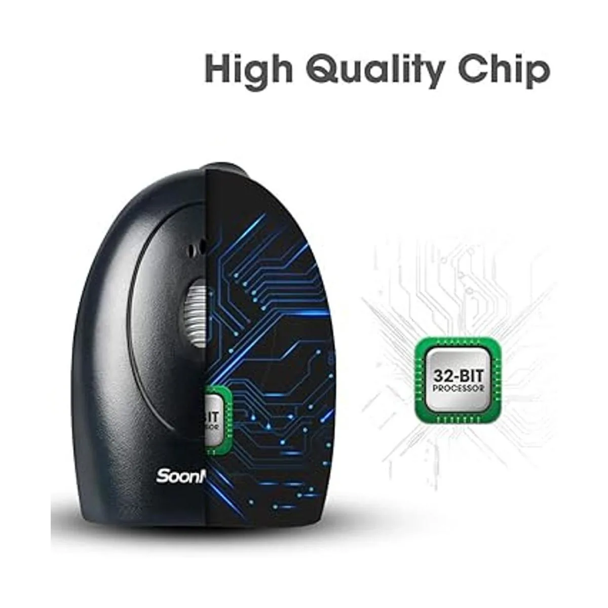 Escáner de código de barras USB de mano con cable lector_4