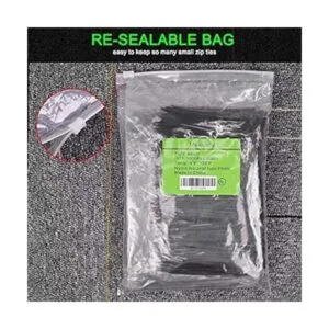 Bridas con cremallera de 4.0 in resistente cable de_3