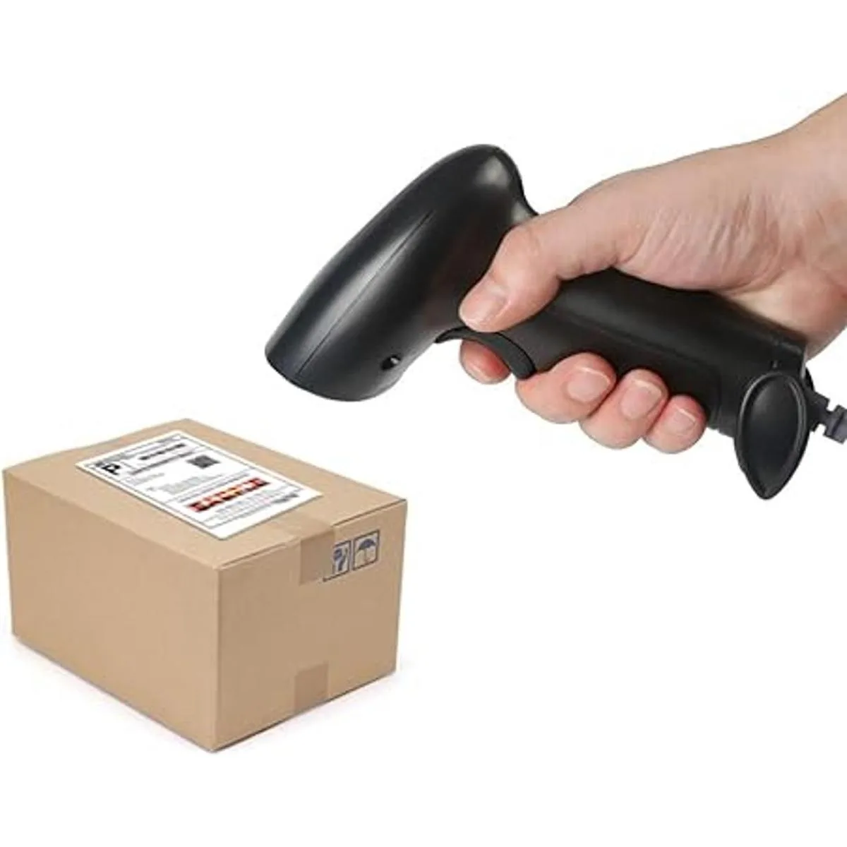 Escáner de código de barras USB de mano con cable lector_6