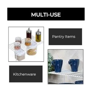 Smart Design Estante de almacenamiento para gabinetes