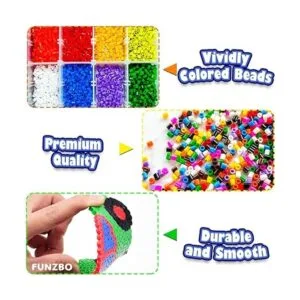 FunzBo Paquete de cuentas que se funden 111 patrones