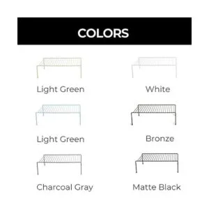 Smart Design Estante de almacenamiento para gabinetes