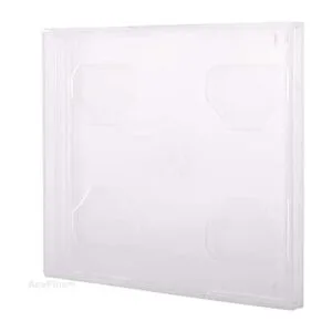 AcePlus Estuche doble transparente para CD 10 unidades_3