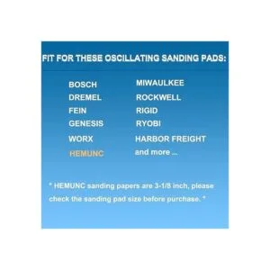 HEMUNC Almohadillas de lija oscilantes triangulares_6