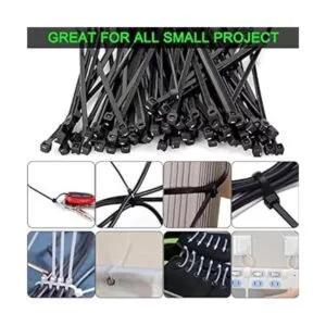 Bridas con cremallera de 4.0 in resistente cable de_6