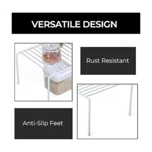 Smart Design Estante de almacenamiento para gabinetes