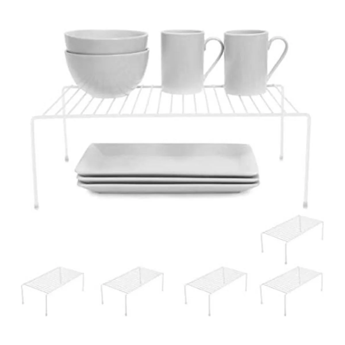 Smart Design Estante de almacenamiento para gabinetes