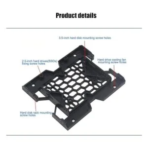KOOBOOK 2 unidades 5.25 a 3.5 2.5 SSD HDD Bandeja Caddy_2