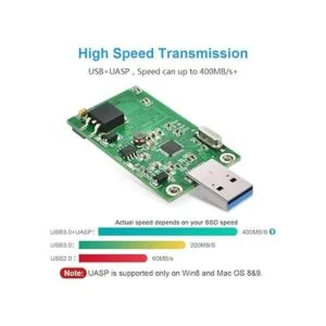 ELUTENG Adaptador mSATA mSATA a USB 3.0 lector USB mSATA_4