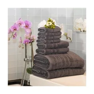 MOSOBAM Juego de baño de bambú de lujo de 8 piezas extra_2