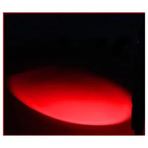 RaySoar Paquete de 4 linternas de luz roja roja LDE