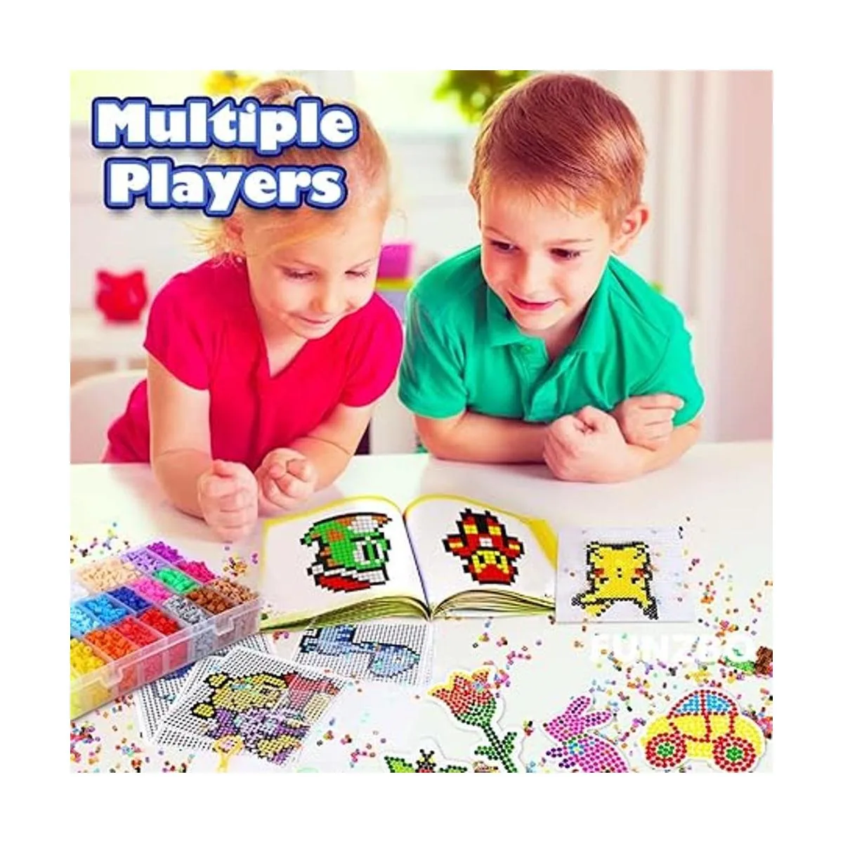 FunzBo Paquete de cuentas que se funden 111 patrones