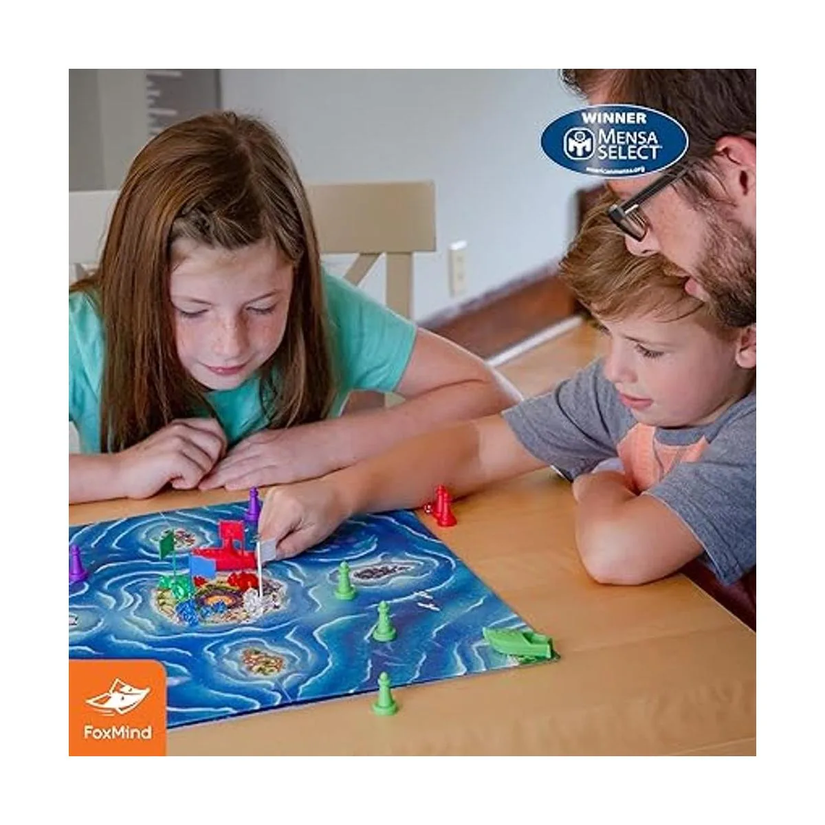 FoxMind Juegos Juego de mesa magnético de piratas de_2