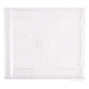 AcePlus Estuche doble transparente para CD 10 unidades_2