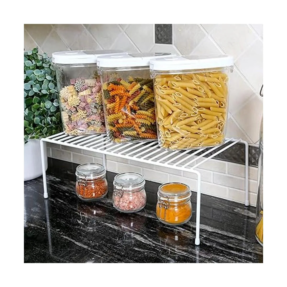 Smart Design Estante de almacenamiento para gabinetes