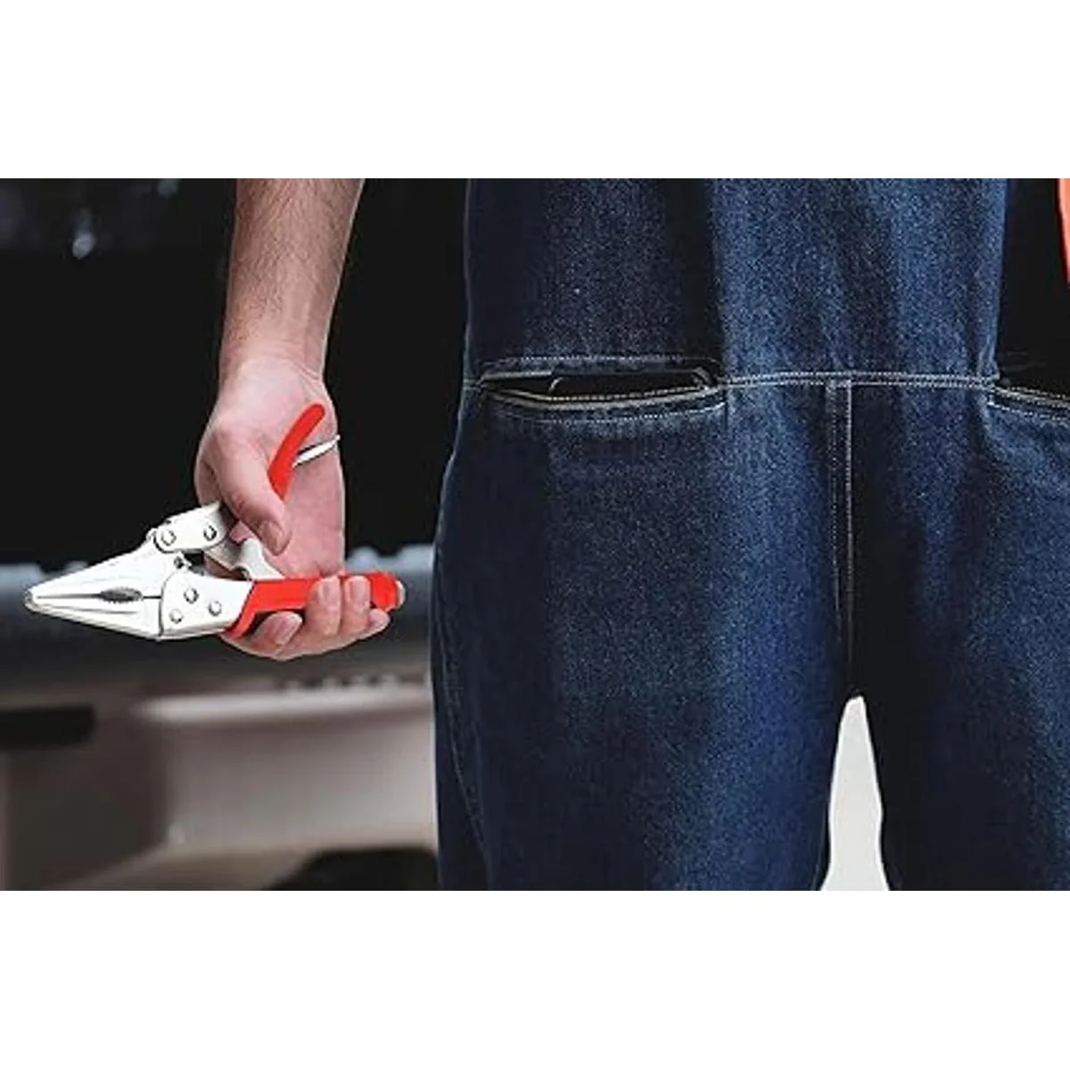 FASTPRO Juego de 4 alicates de bloqueo con agarre