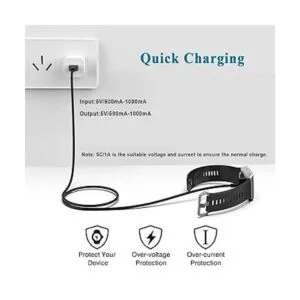 Cable de carga compatible con cargador Fitbit Ionic_4