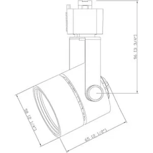 Cloudy Bay CRI90 Cabezal de luz LED regulable de 8 W y_6
