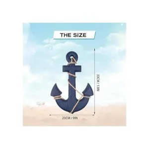 Paquete de 2 ruedas náuticas de madera de playa de 11_3