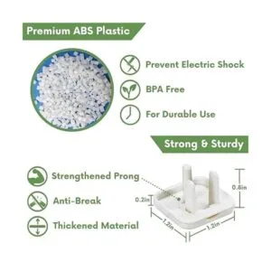 Outlet Covers Baby Proofing Socket Protectores Niño_4