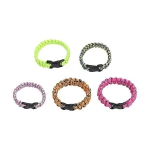 Pulsera de cuerda de paracaídas de longitud ajustable_5