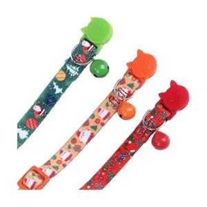 BoomBone Juego de 3 collares para gatos con campana_5