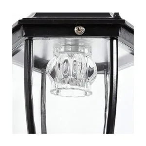 Paquete de 2 lámparas solares de aluminio grandes luces_4