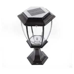 Paquete de 2 lámparas solares de aluminio grandes luces_3