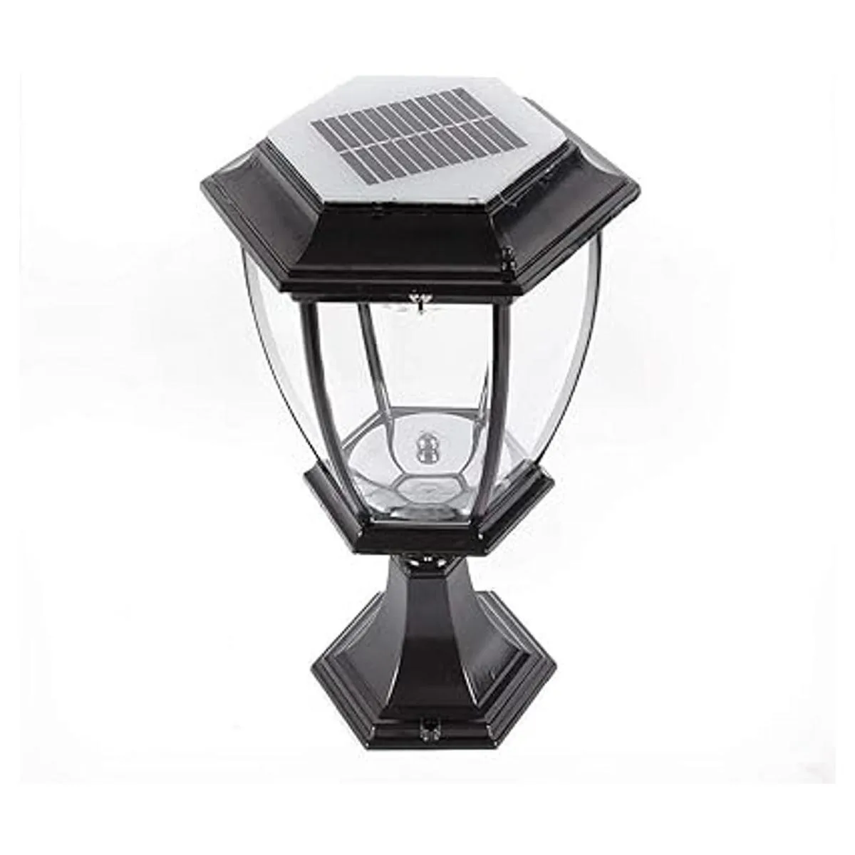 Paquete de 2 lámparas solares de aluminio grandes luces_3