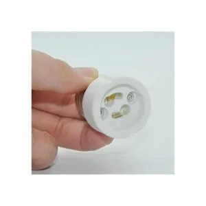Adaptador de enchufe de cerámica E26 a GU10 rosca E26 E27