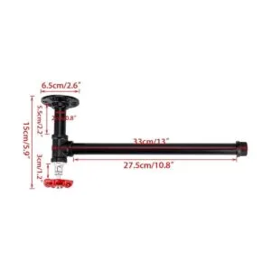 Sumnacon Toallero industrial de papel de tubo de 13