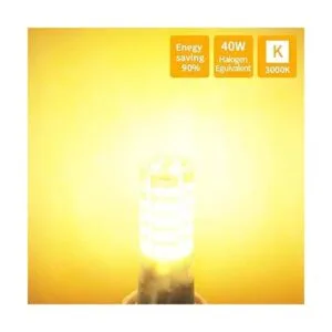 Paquete de 5 bombillas LED G4 de 12 V 4 W equivalente a