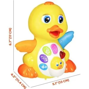Stone and Clark Dancing Duck con luces y música Juguetes_4