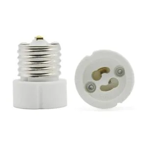 Adaptador de enchufe de cerámica E26 a GU10 rosca E26 E27