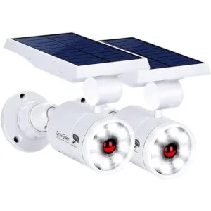 Solar Motion Light Outdoor Aluminum of 2 1400Lumens 9W