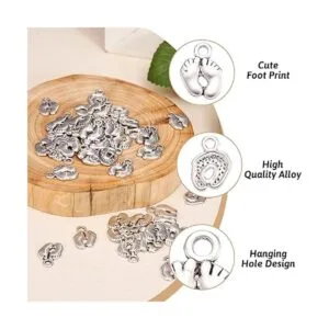Pandahall 100 colgantes de aleación de estilo tibetano_3