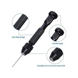 Juego de herramientas de taladro manual de 37 piezas