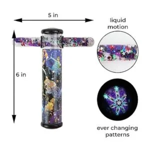 Playlearn Varita de caleidoscopio con purpurina alcance_2