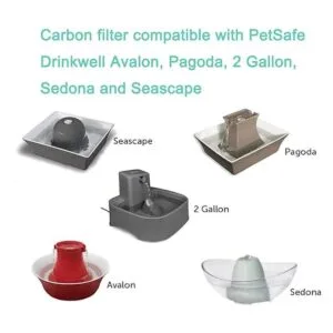 Prefiltro de espuma y filtro de carbono