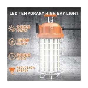 Luz de trabajo LED temporal de alta bahía 150W 22250Lm_3