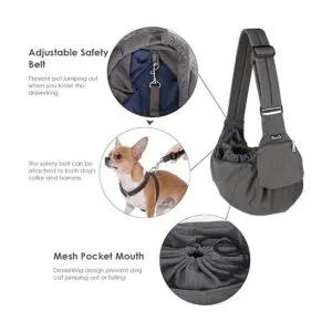Lukovee Bolsa de transporte para mascotas bolsa de_3